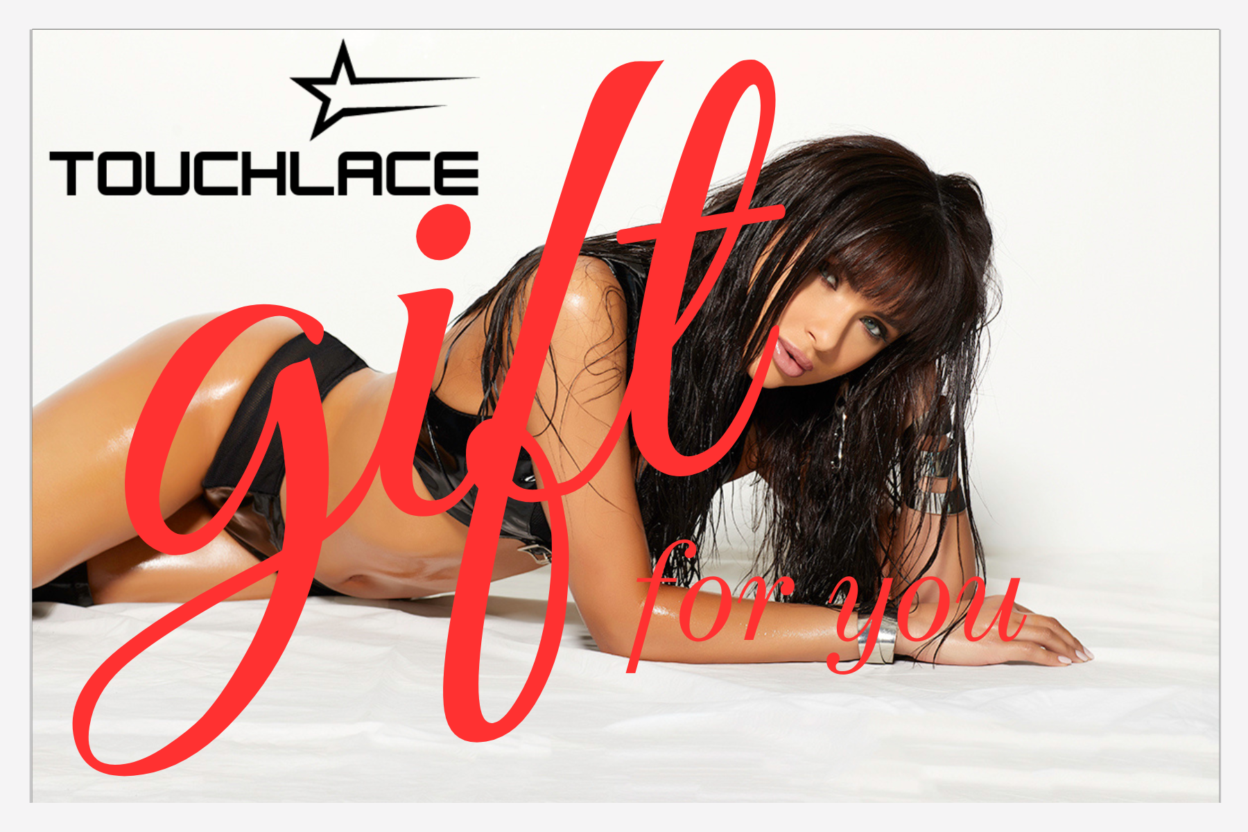Digital Touchlace gift card with brand logo - Touchlace