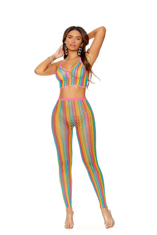 Colorful Cami Top Set - Touchlace
