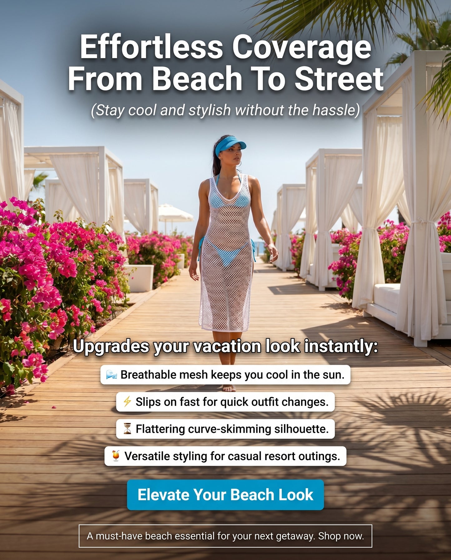 Swim Cover Up Dress